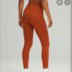 NWT lululemon wunder train HR tight 25” size 0 AZBR